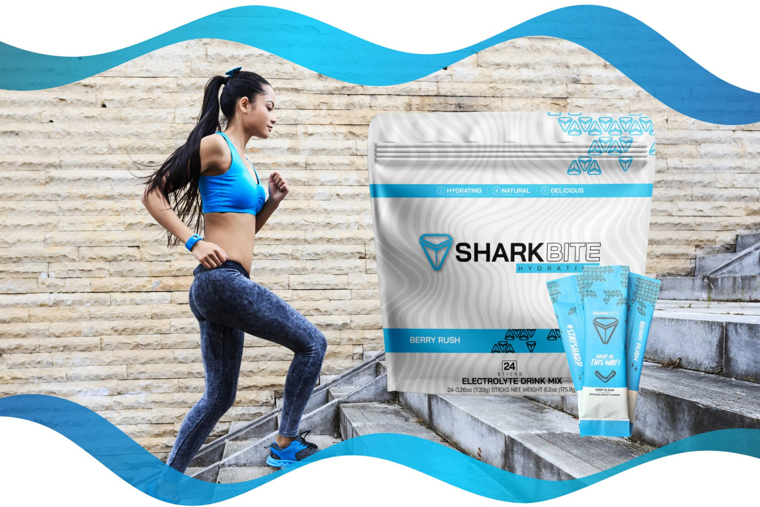 Clean Electrolyte Powder: The Key to Proper Hydration During Exercise - SHARKBITE HYDRATION