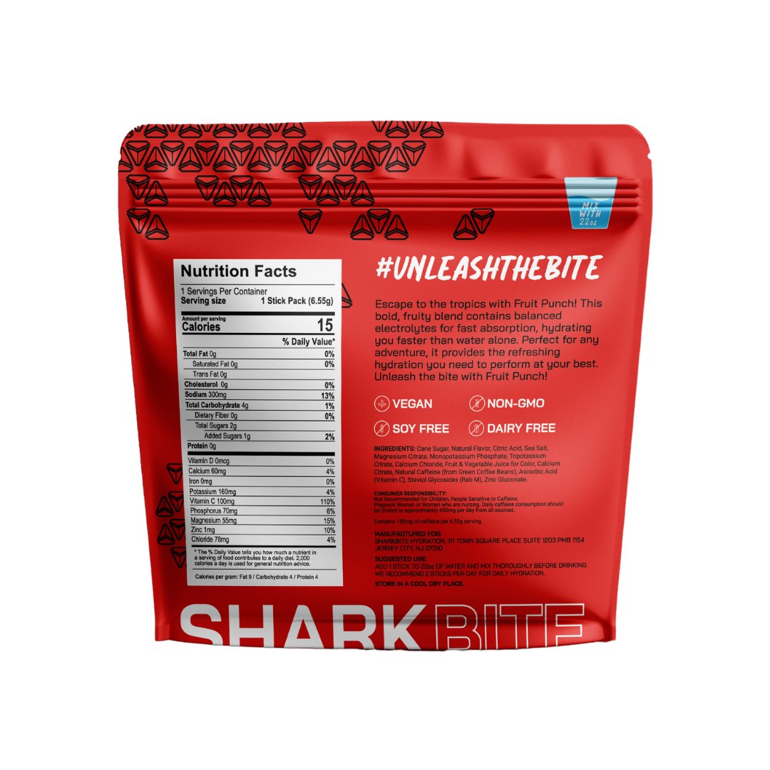 #sharkbite_hydration# - #Fruit_punch# - #pina_colada# - #orange# - #strawberry_lemonade# - #berry_rush# - #hydration# - #electrolytes# - #sports_hydration#