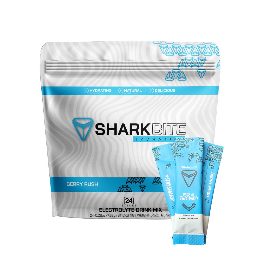 #sharkbite_hydration# - #Fruit_punch# - #pina_colada# - #orange# - #strawberry_lemonade# - #berry_rush# - #hydration# - #electrolytes# - #sports_hydration#