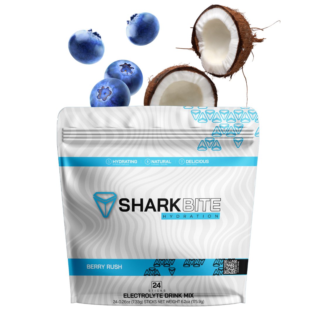 #sharkbite_hydration# - #Fruit_punch# - #pina_colada# - #orange# - #strawberry_lemonade# - #berry_rush# - #hydration# - #electrolytes# - #sports_hydration#