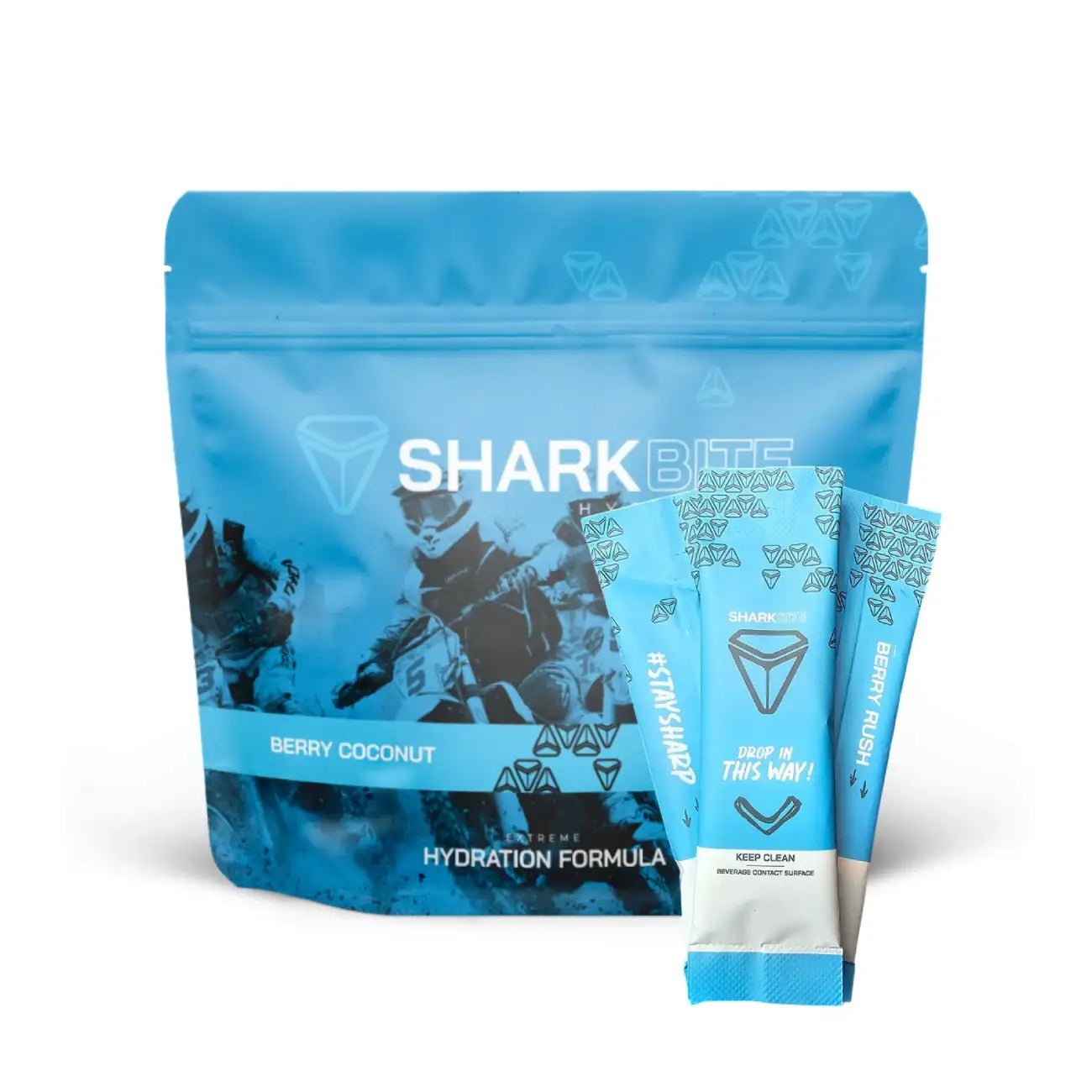 #sharkbite_hydration# - #Fruit_punch# - #pina_colada# - #orange# - #strawberry_lemonade# - #berry_rush# - #hydration# - #electrolytes# - #sports_hydration#