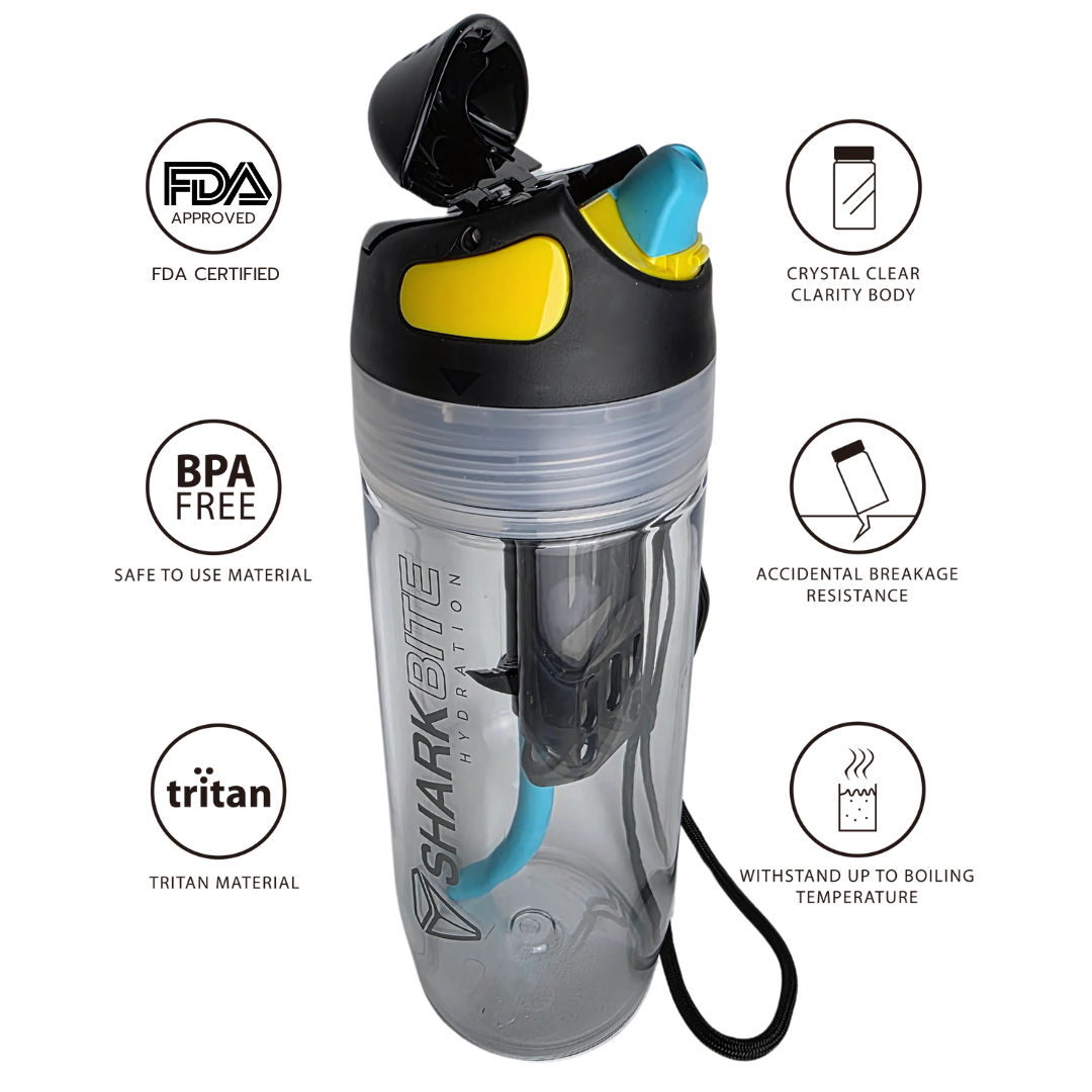 Auto-Open Stickpack Hydration Bottle - 22oz - Tritan