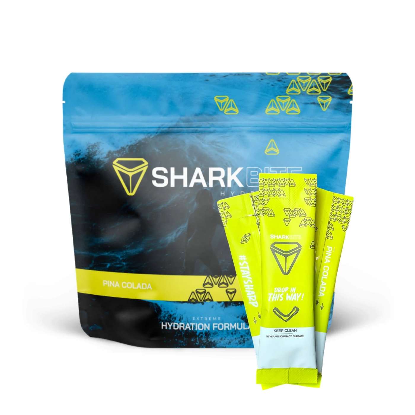 #sharkbite_hydration# - #Fruit_punch# - #pina_colada# - #orange# - #strawberry_lemonade# - #berry_rush# - #hydration# - #electrolytes# - #sports_hydration#